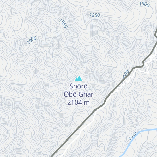 Map of Shōrō Ōbō Ghar