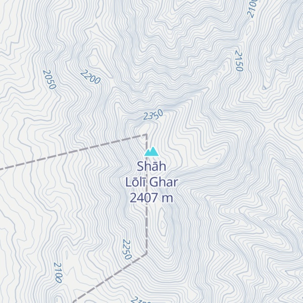 Map of Shāh Lōlī Ghar