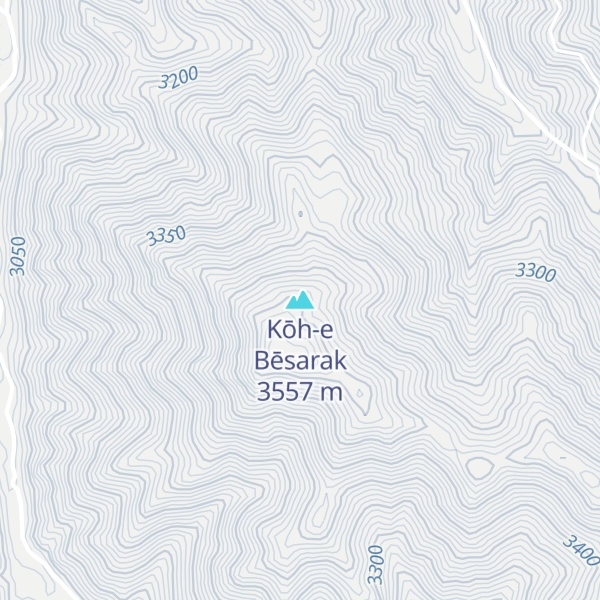 Map of Kōh-e Bēsarak
