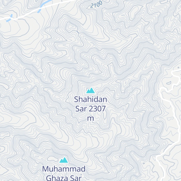 Map of Shahidan Sar