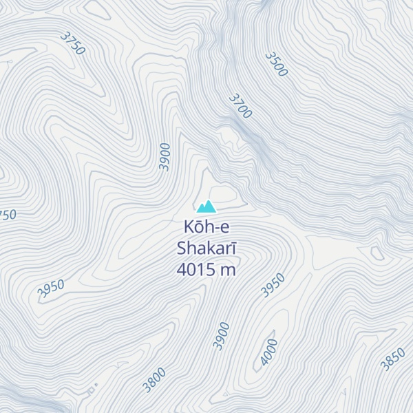 Map of Kōh-e Shakarī
