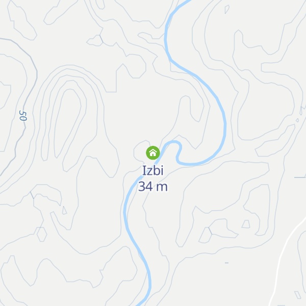 Map of Izbi