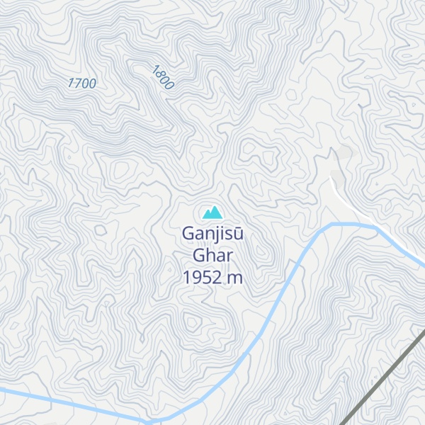 Map of Ganjisū Ghar
