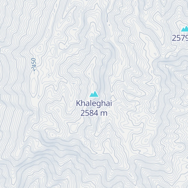 Map of Khaleghai