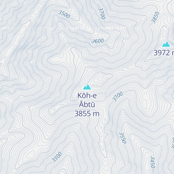 Map of Kōh-e Ābtū
