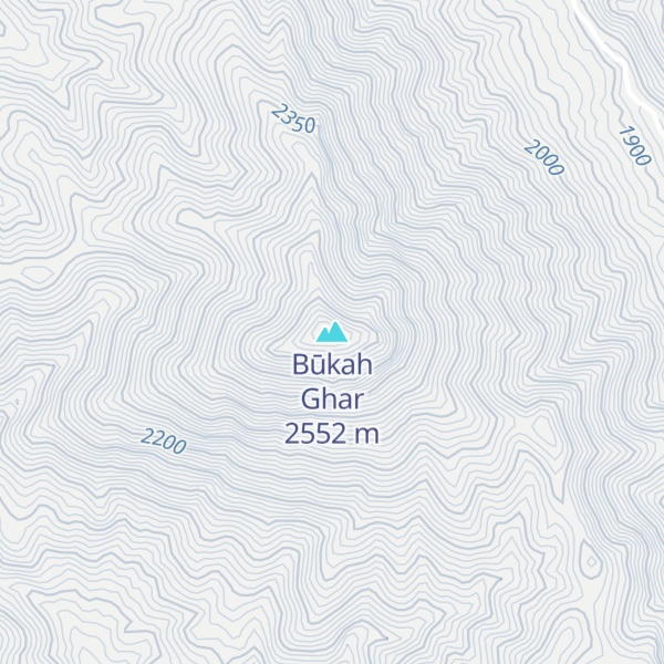 Map of Būkah Ghar