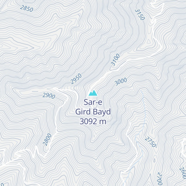 Map of Sar-e Gird Bayd