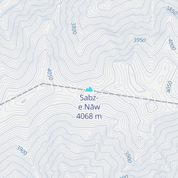 Map of Sabz-e Nāw