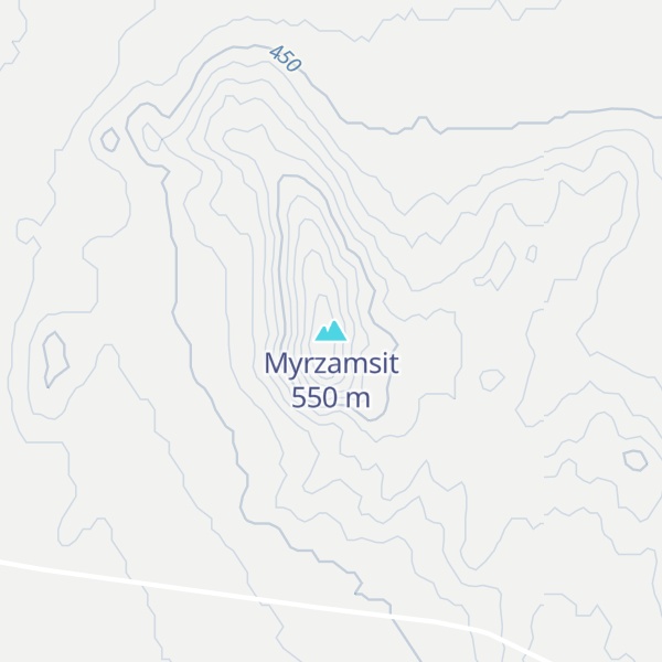 Map of Myrzamsit