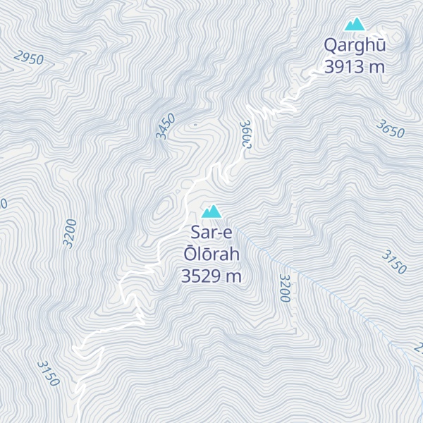 Map of Sar-e Ōlōrah