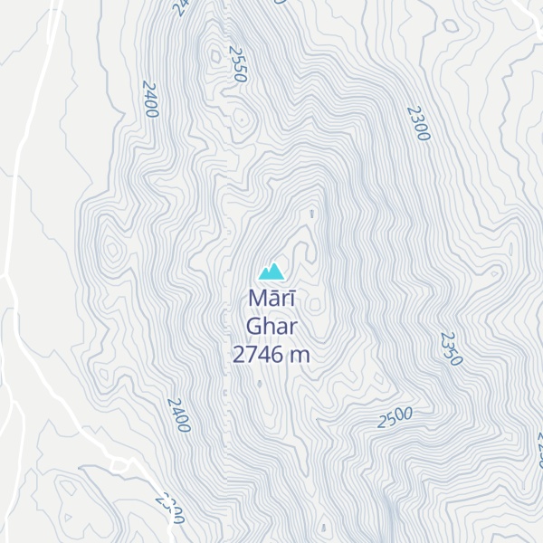 Map of Mārī Ghar