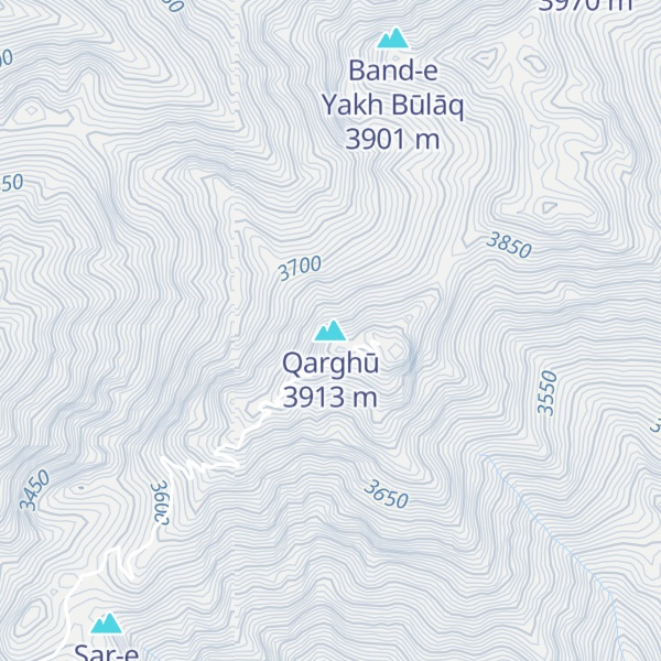 Map of Qarghū