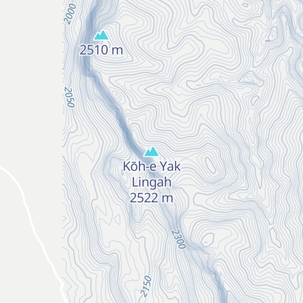 Map of Kōh-e Yak Lingah