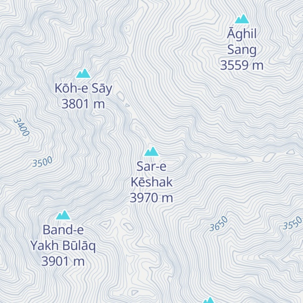 Map of Sar-e Kēshak