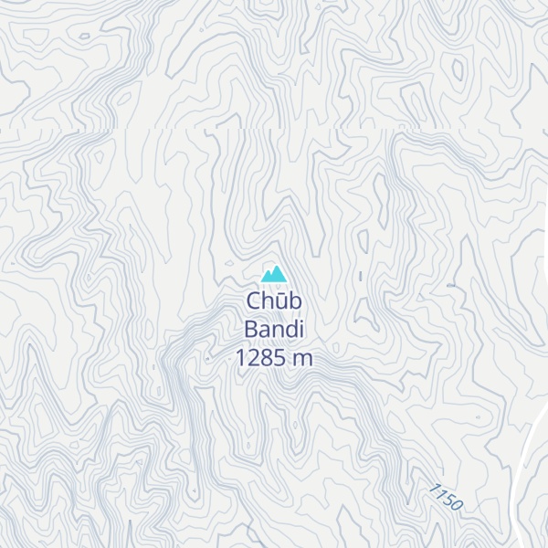 Map of Chūb Bandi