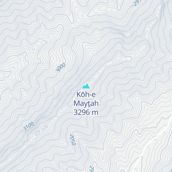 Map of Kōh-e Mayṯah