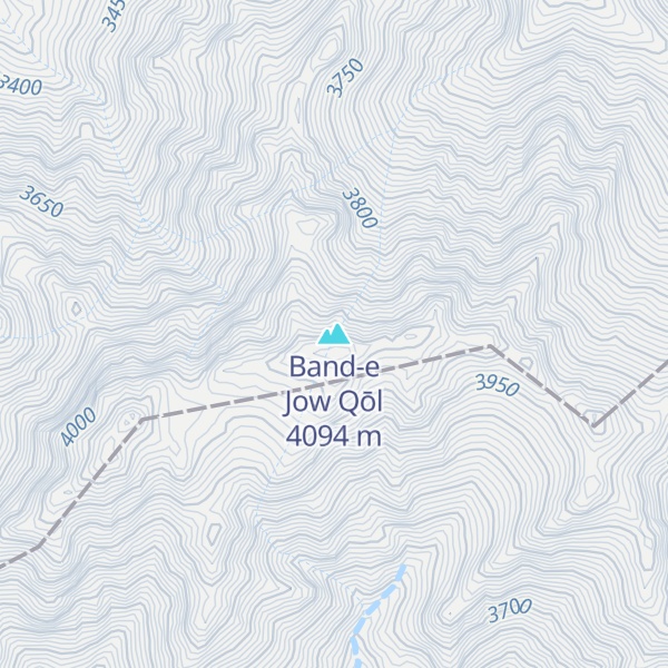 Map of Band-e Jow Qōl