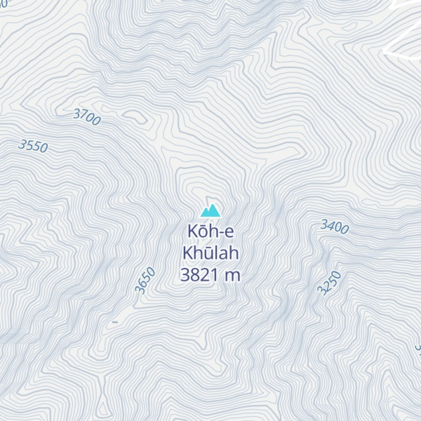 Map of Kōh-e Khūlah
