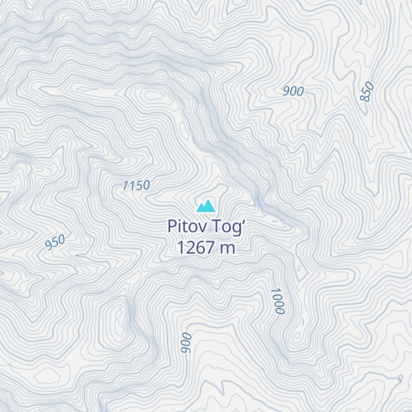 Map of Pitov Tog‘