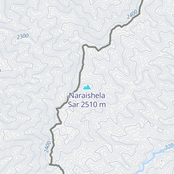 Map of Naraishela Sar