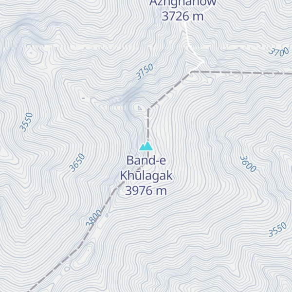 Map of Band-e Khūlagak