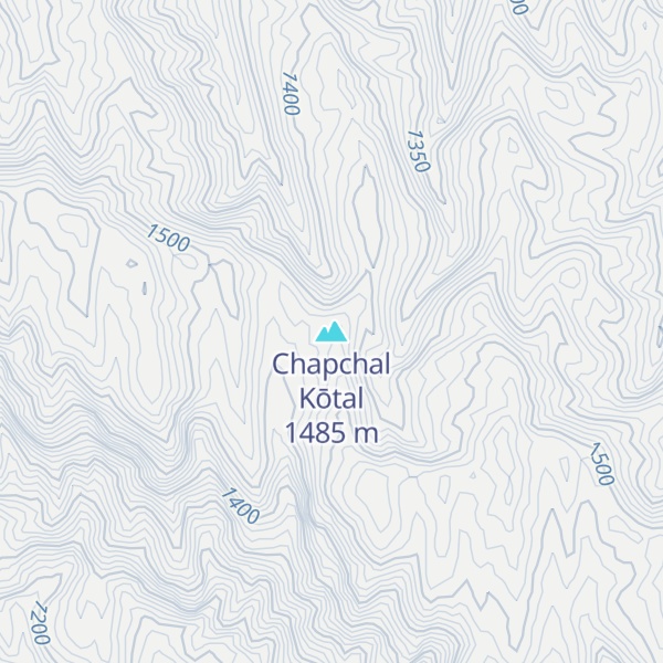 Map of Chapchal Kōtal