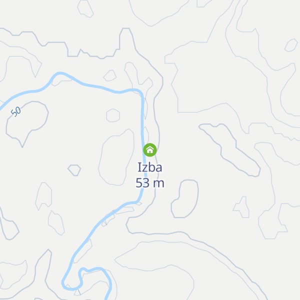 Map of Izba