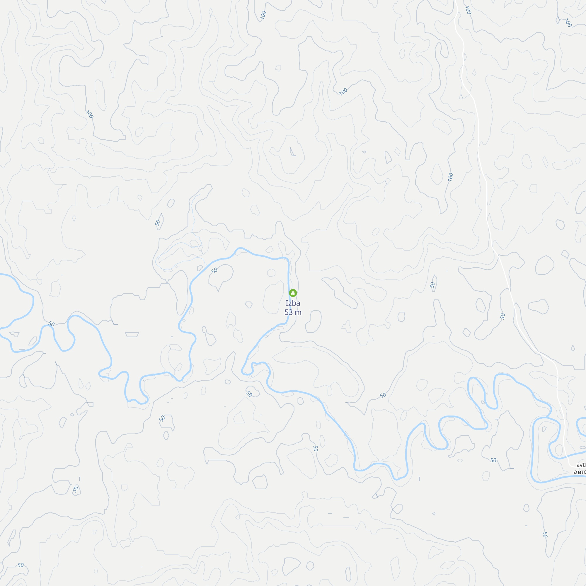 Izba map