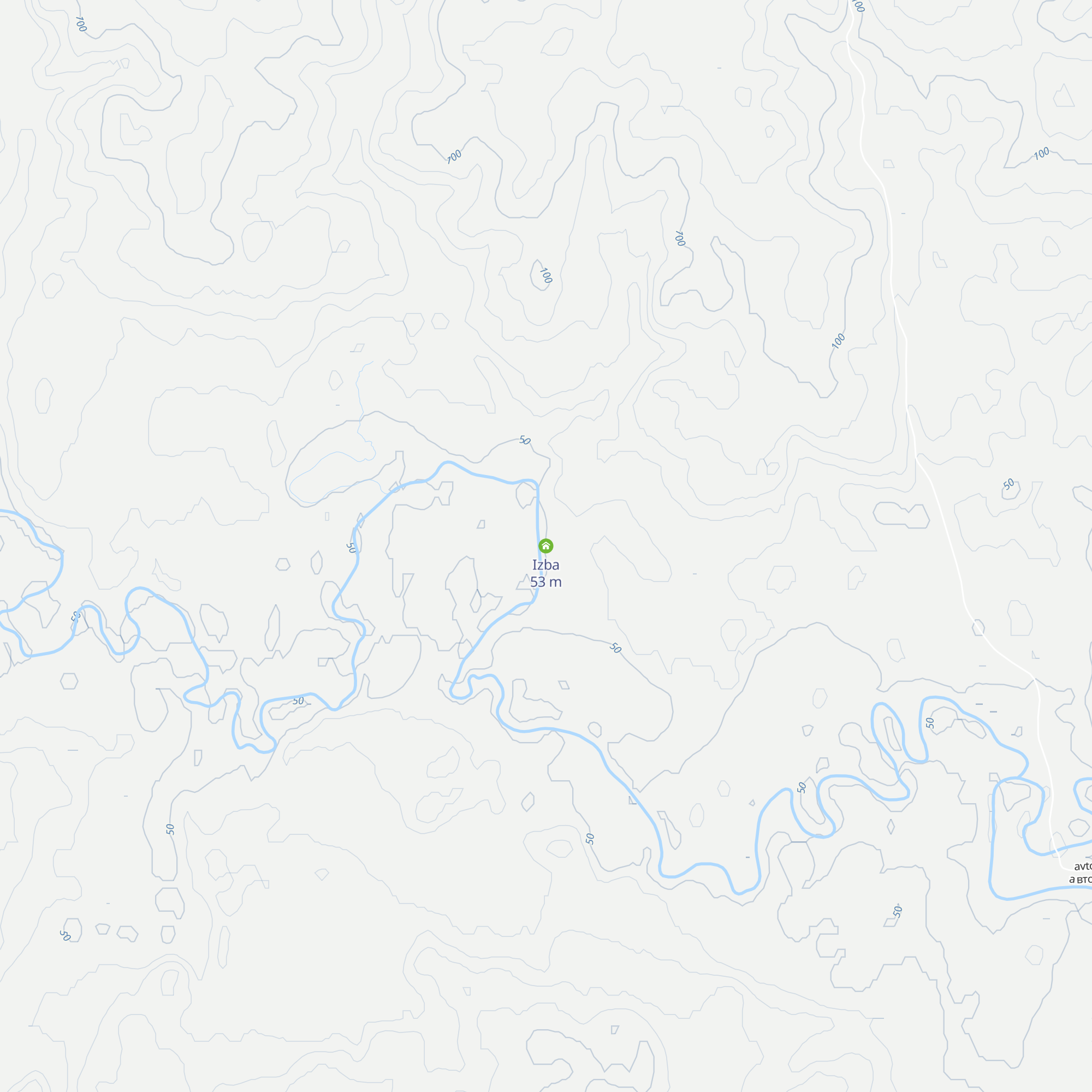 Izba map