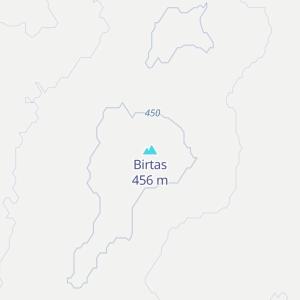 Map of Birtas