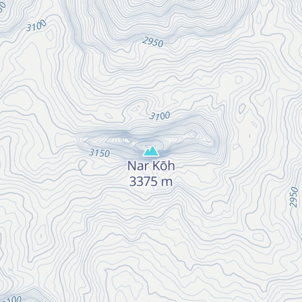 Map of Nar Kōh