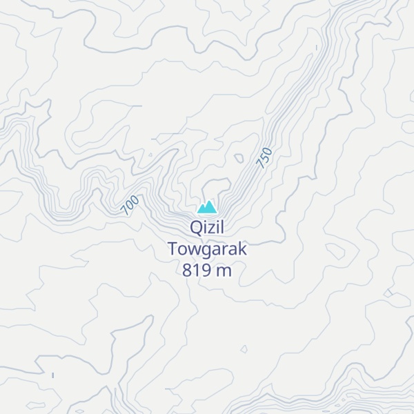 Map of Qizil Towgarak