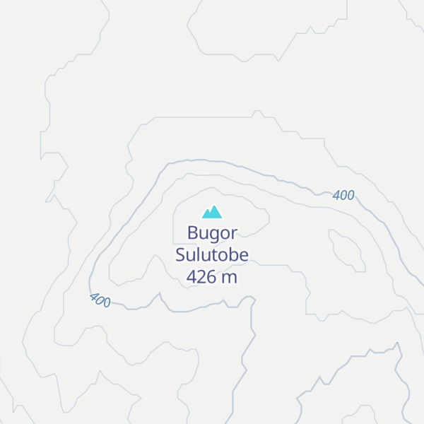 Map of Bugor Sulutobe