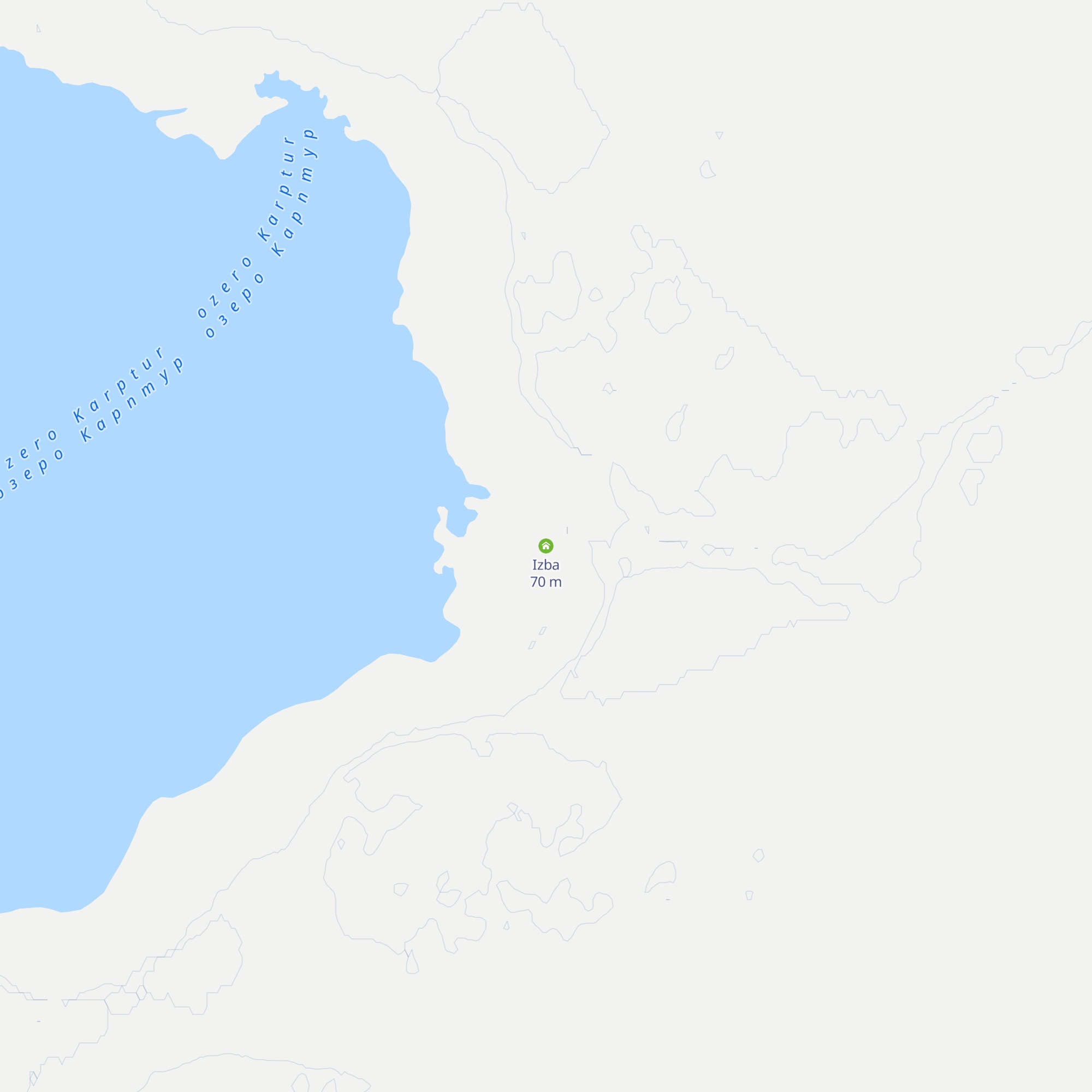Izba map