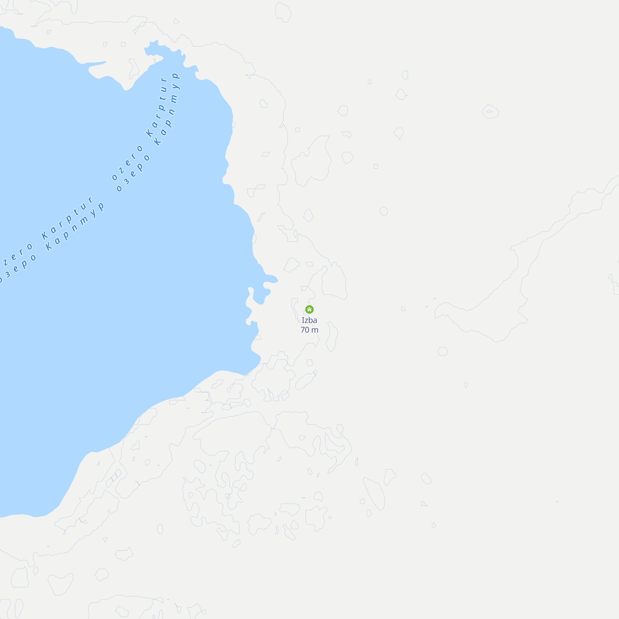 Izba map