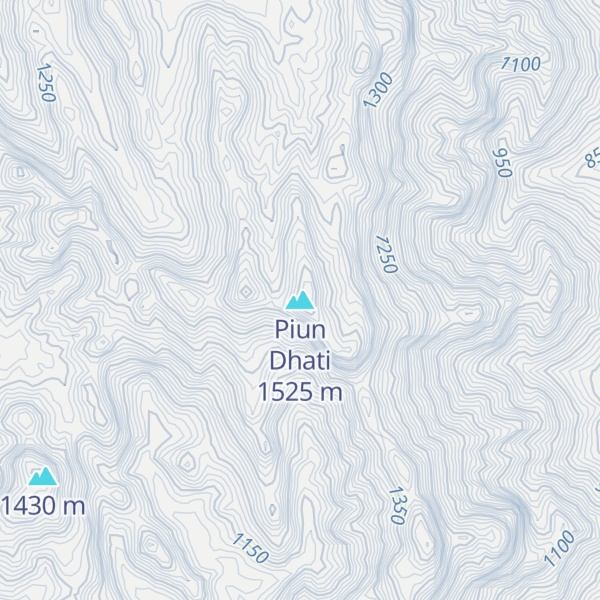 Map of Piun Dhati