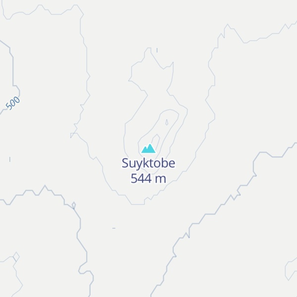 Map of Suyktobe