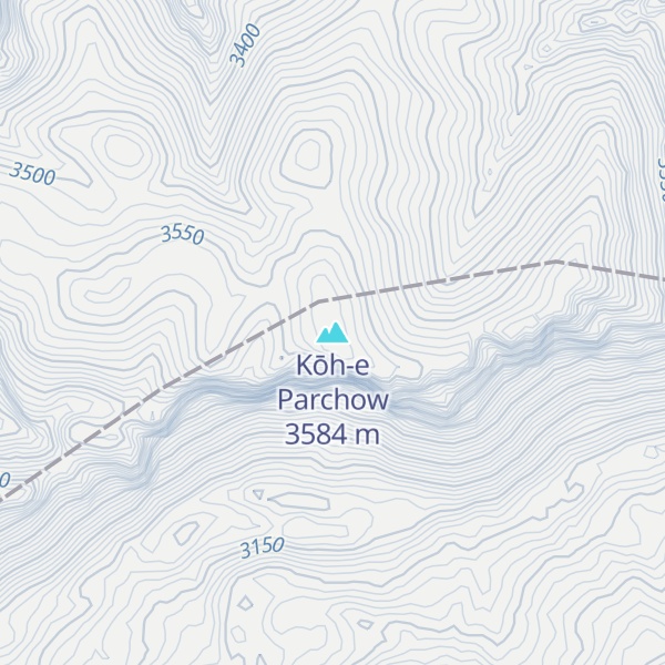 Map of Kōh-e Parchow