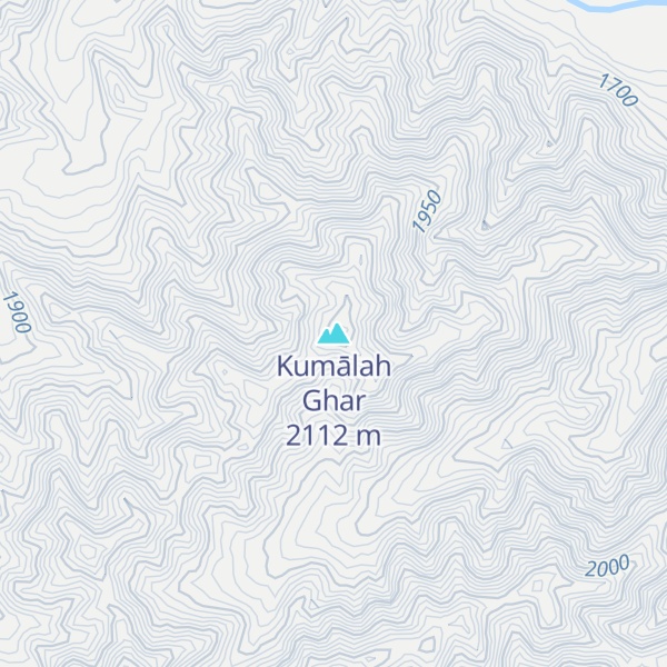 Map of Kumālah Ghar