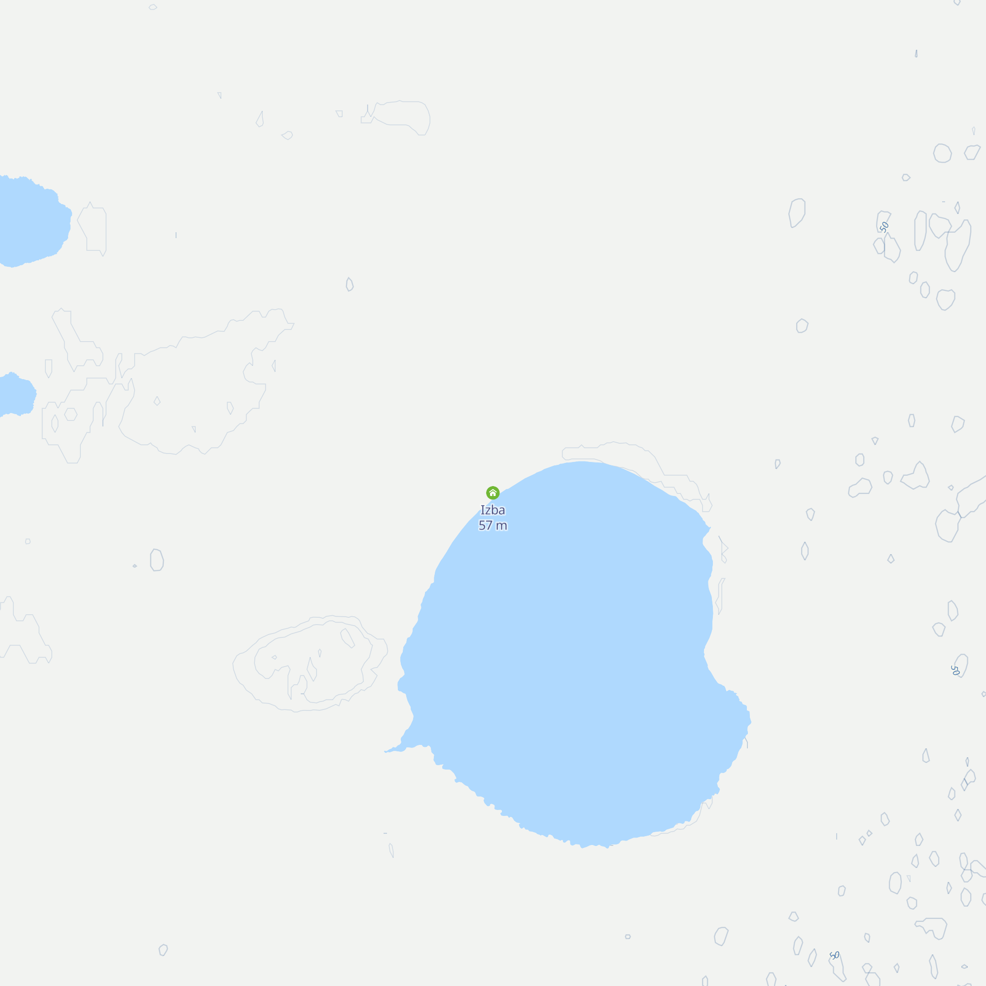 Izba map