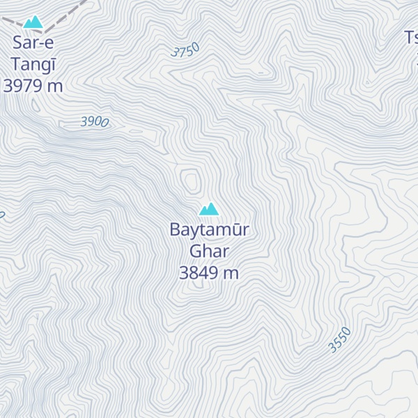Map of Baytamūr Ghar