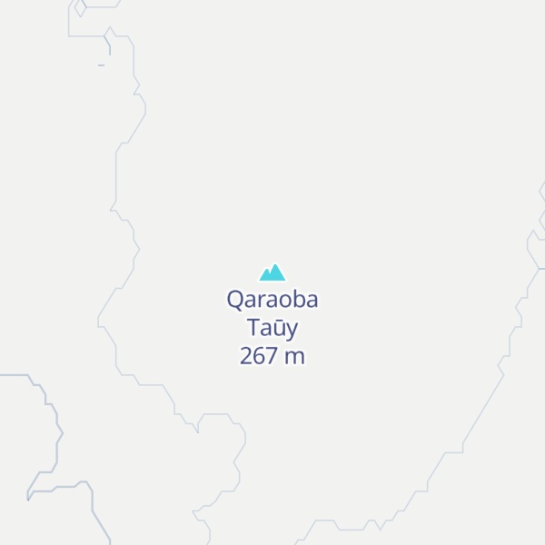 Map of Qaraoba Taūy