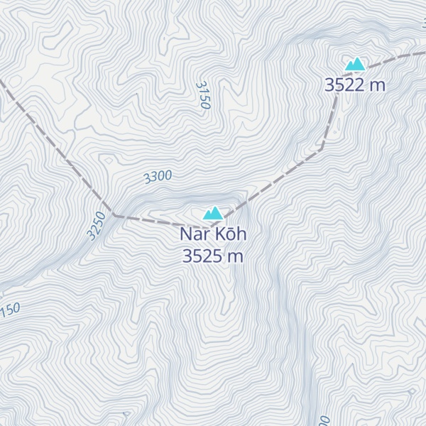 Map of Nar Kōh