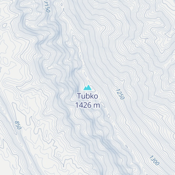 Map of Tubko