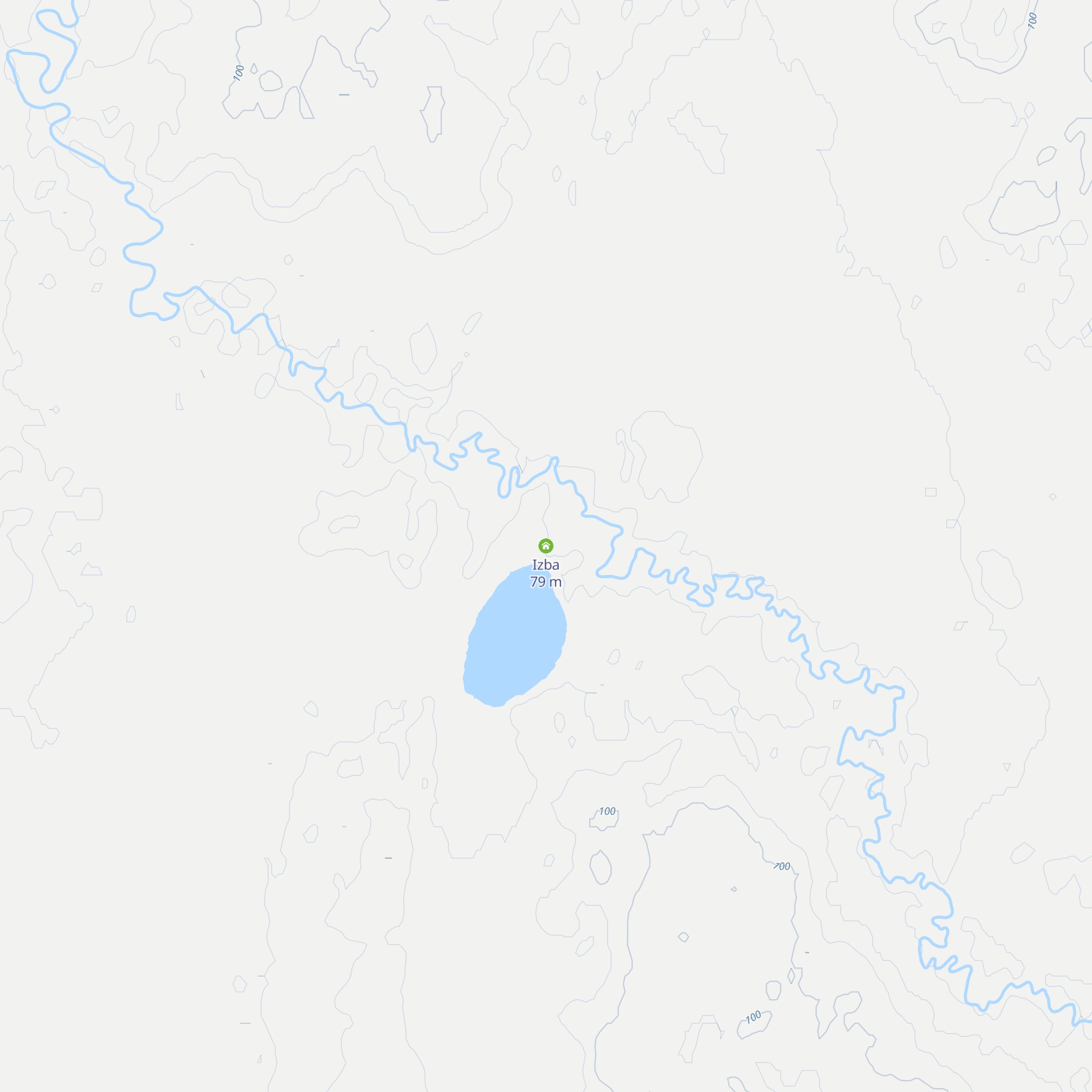 Izba map