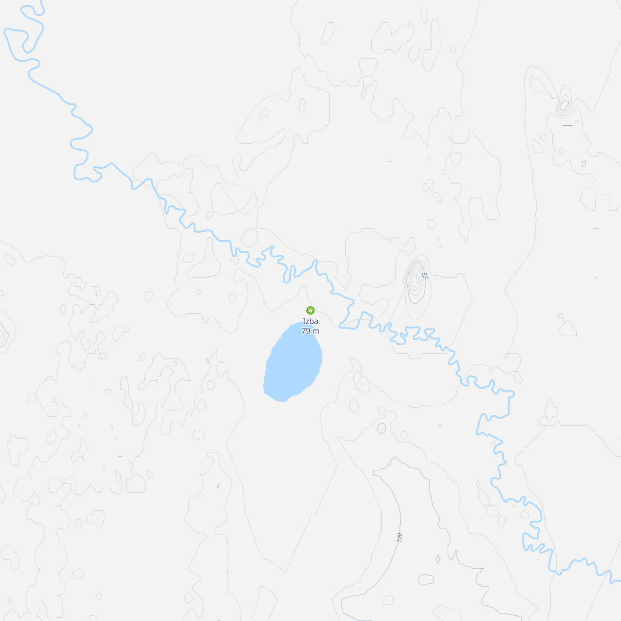 Izba map