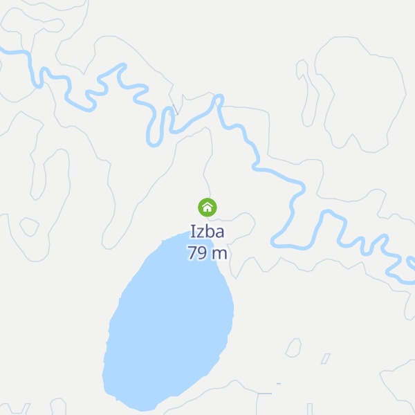 Map of Izba