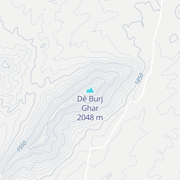 Map of Dê Burj Ghar