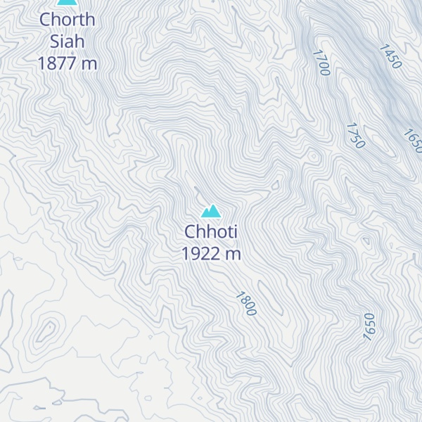 Map of Chhoti