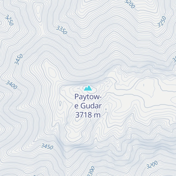 Map of Paytow-e Gudar